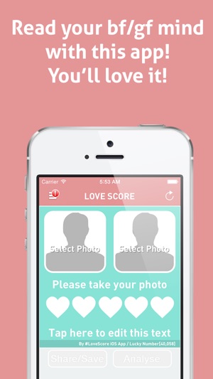 Love Score : Selfies camera app for couple for Instagram, Fa(圖1)-速報App