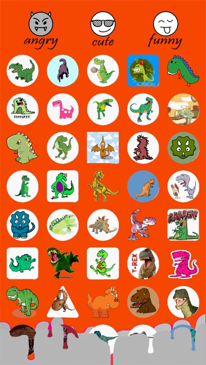 Dinomania Free Stickers for WhatsApp & Viber!