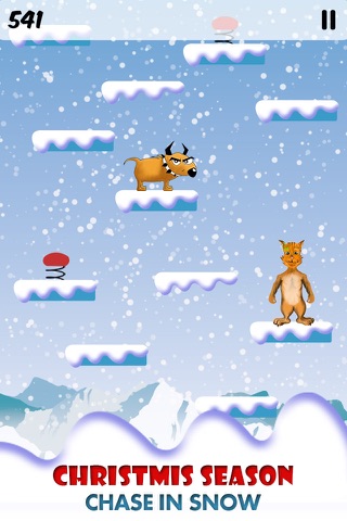Cat Jump Dog Attack Chase Dash screenshot 2