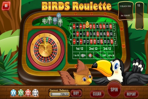 Audubon Epic Birds Casino Roulette Games - Top Fun Jackpot Craze Free screenshot 2