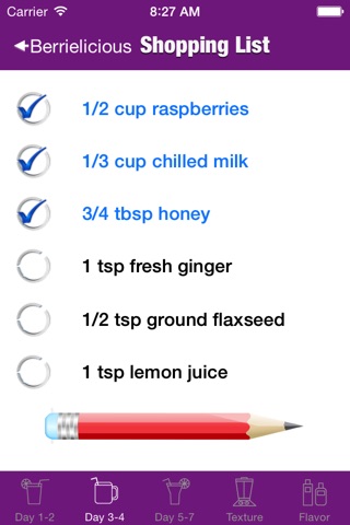 7 Day Fruit Smoothie Cleanser screenshot 2