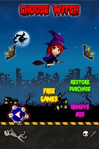 Flappy Witch free games screenshot 2