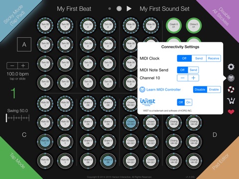 Gumdrops * beats so sweet, you're bound to get ill.® A Different Kind of Drum Machine screenshot 2