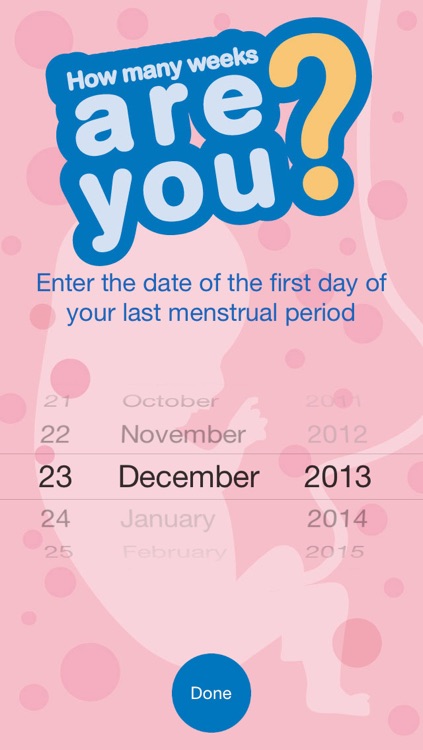How many weeks are you?