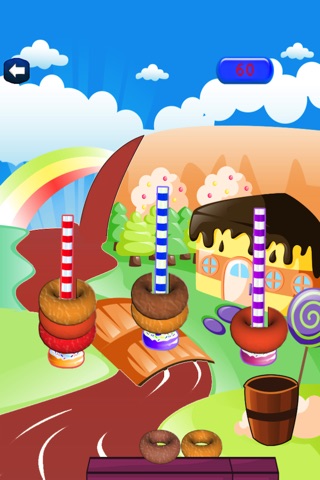Yummy Chocolate Candy Factory Challenge -  A Ring Toss Game Mania screenshot 2
