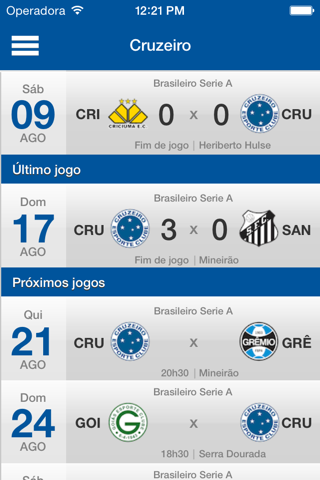 Terra Futebol screenshot 2