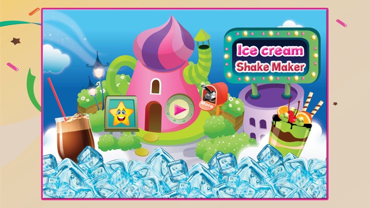 Ice Cream Shake Maker - Make frozen & slushy dessert in this chef mania game for kids