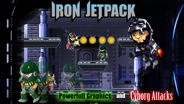 Flappy Iron Jetpack Bird Man VS Cyborgs Of Steel Free(圖3)-速報App