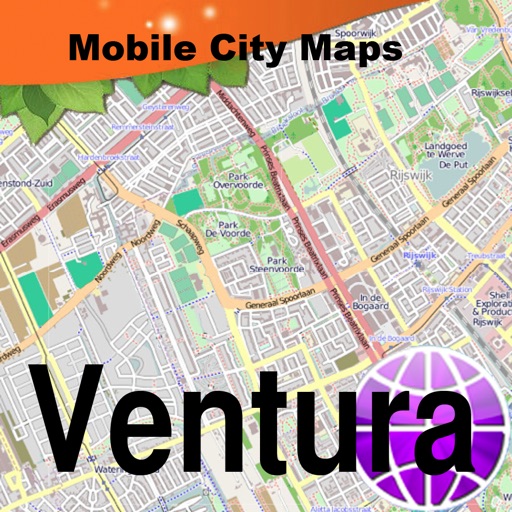 Ventura & Oxnard Street Map icon
