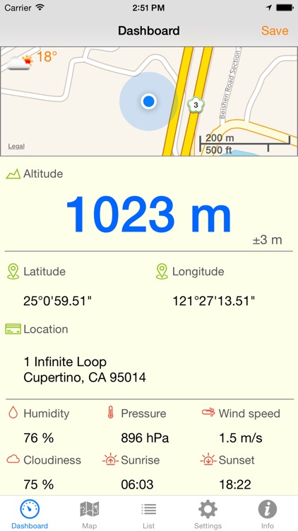 Altimeter Plus - Multifunctional Altimeter