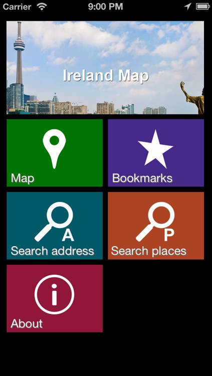 Offline Ireland Map - World Offline Maps