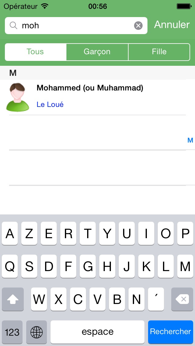 Télécharger Muslim Name Dictionnaire des prénoms arabes pour iPhone / iPad sur l