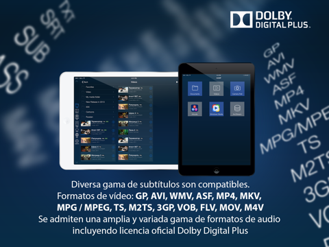 MCPlayer HD Pro wireless video player for iPad to play videos without copying screenshot 4