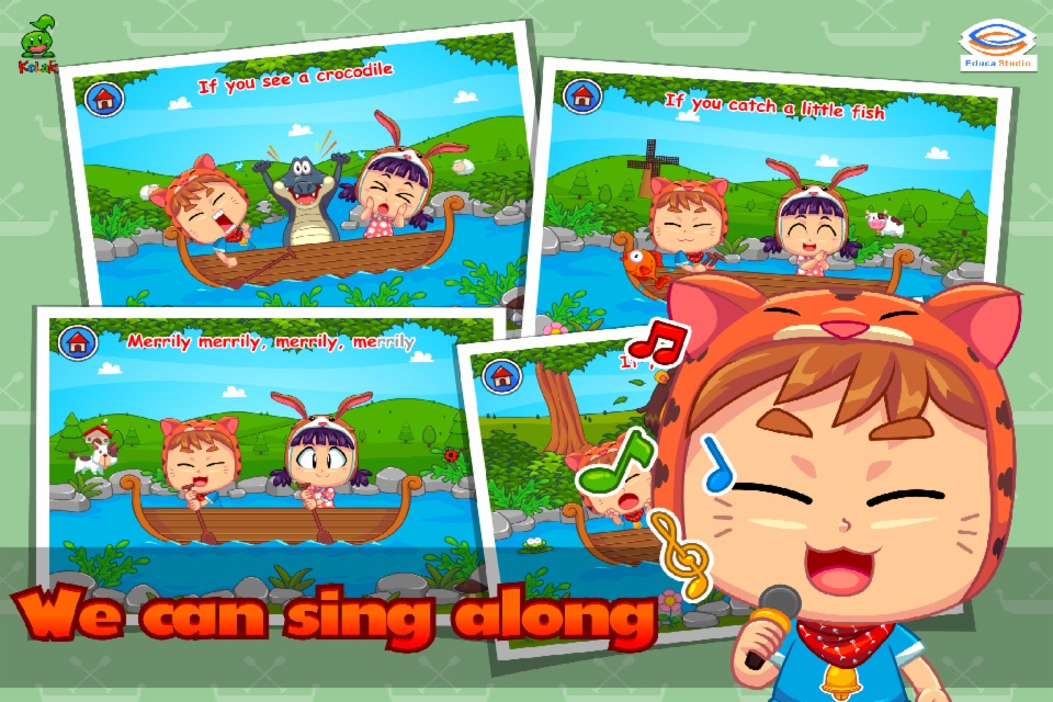 Row Your Boat - Best Kids Song screenshot 2