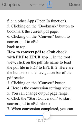 PDF to EPUB screenshot 3