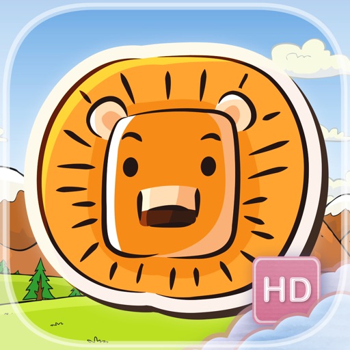 Zoo Swipe - HD - FREE - Line Up Three Animals In A Row Adventure Park Puzzle Game icon