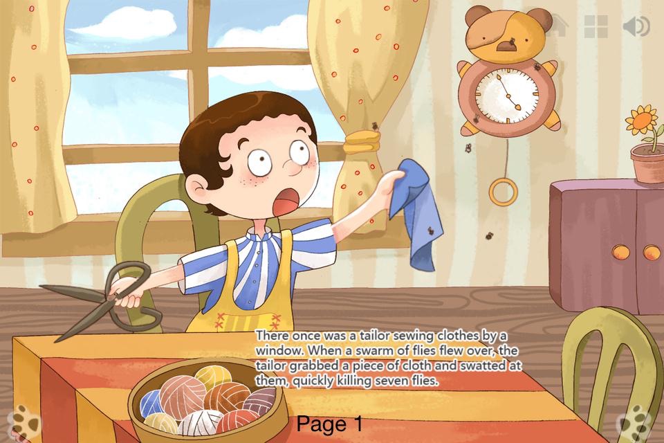 The Valiant Little Tailor - Fairy Tale iBigToy screenshot 4