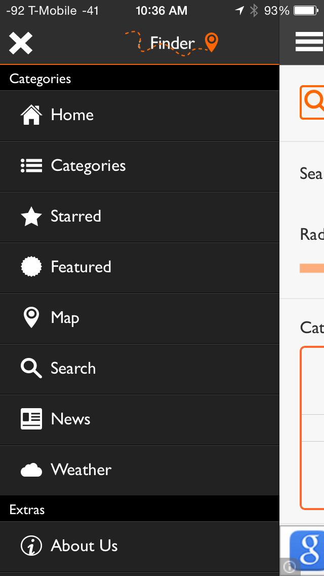 Caribbean Food Finder