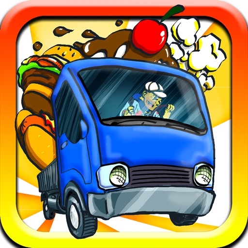Spicy Fast-food Truck Deliver-y: Dropp-ed Pizza Addict-ed Game Free icon