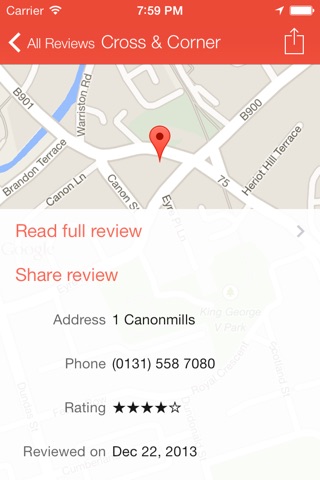 Lunchquest Edinburgh – Reviews of Edinburgh restaurants screenshot 2