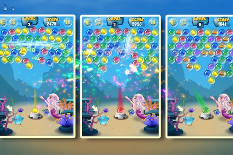 Mermaid Bubbles screenshot 2