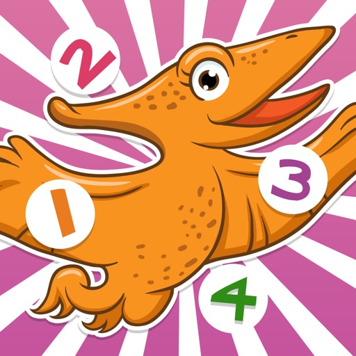 123 A Dinosaurs Counting Game for Children: Learn to count the numbers 1-10 with endangered animals icon