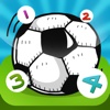 123 Soccer Counting Game for Children age 2-5: Learn to count the numbers 1-10 with football
