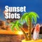 Sunset Slots - A classic one line video slot machine game