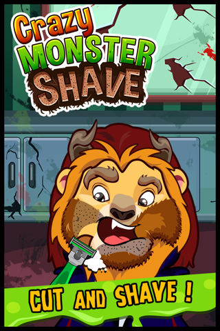 Awesome Monster Fun Shave - Virtual Shave Games for Kids Free screenshot 3
