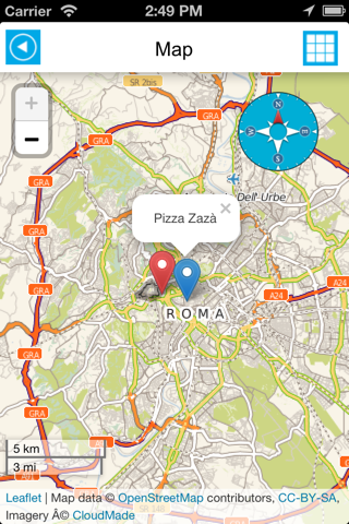 Italy offline road map, guide, hotels (free edition) screenshot 2