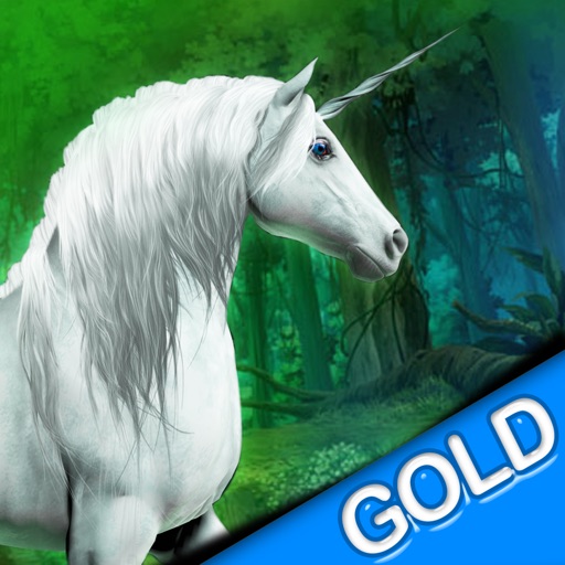 Magical Unicorn Race in the Forest of Fairies - Gold Edition icon