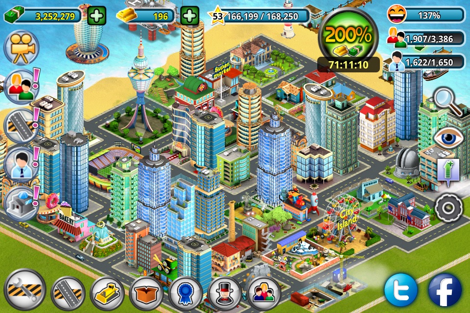 City Island: Premium - Builder Tycoon - Citybuilding Sim Game from Village to Megapolis Paradise - Gold Edition screenshot 2