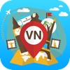 Vietnam offline Travel Guide & Map. City tours: Hanoi,Ho Chi Minh,Tay Ninh,Mekong Delta