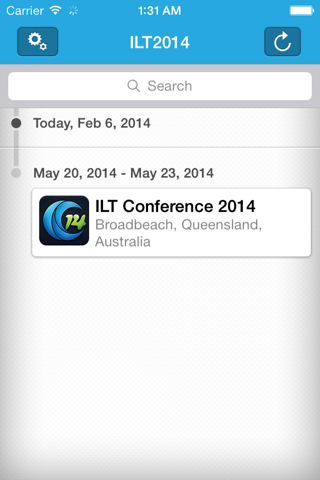 ILT2014 Conference screenshot 2