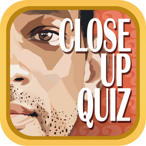 Close up Celebrity Quiz Game Icon