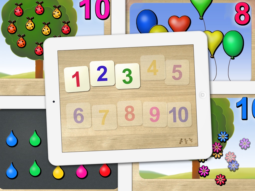 1,2,3 Count With Me! Fun educational counting forms and objects puzzles for babies, kindergarten preschool kids and toddlers to learn count 1-10 in Cantonese screenshot 4