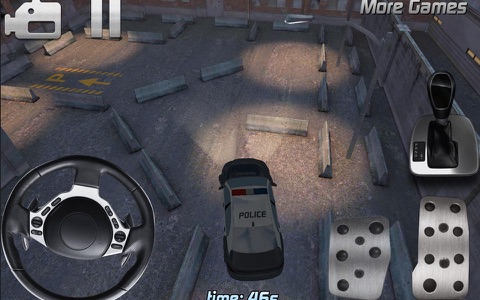 Police Car Parking 3D HD screenshot 2