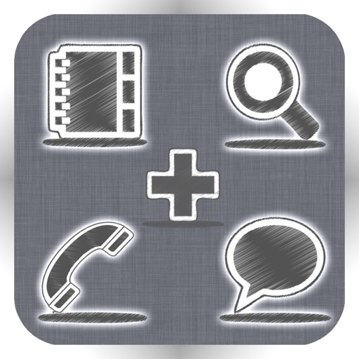 iContact+(Contacts Group + IP Dial + Group SMS) icon