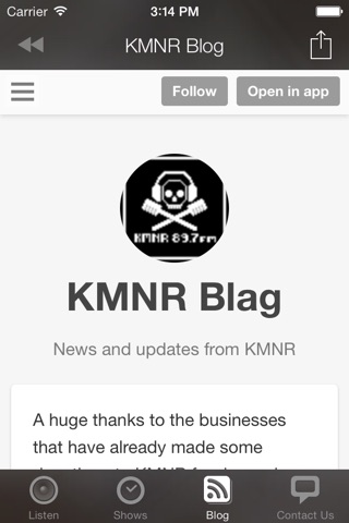 KMNR screenshot 3