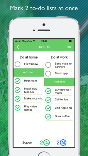 Note & Do - creating and editing two notes with to-do lists (圖2)-速報App