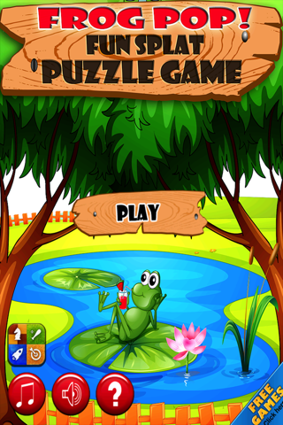 Frog Pop! Fun Splat Puzzle Game screenshot 4