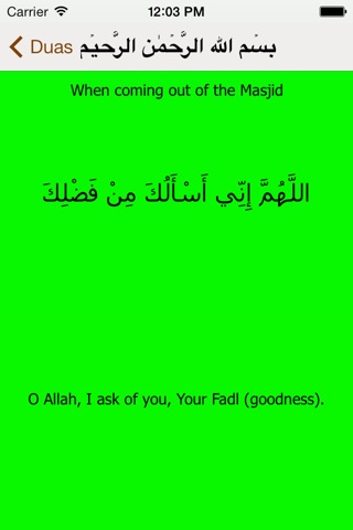 Daily Duas (Islamic Duas with English Translati... screenshot 3