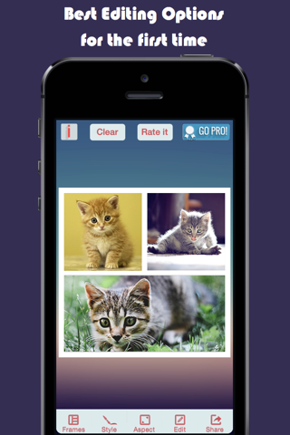 Frame It - Picture Collage, Camera Effects plus Photo Editor screenshot 3