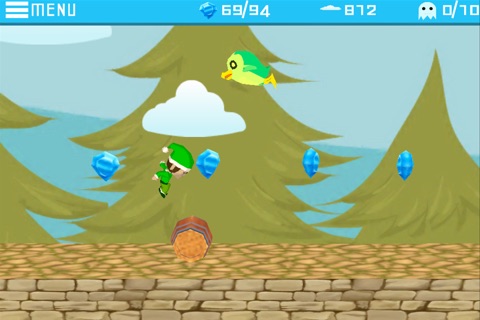 Jump Jump Elf: Platformer Game - Light Edition screenshot 2