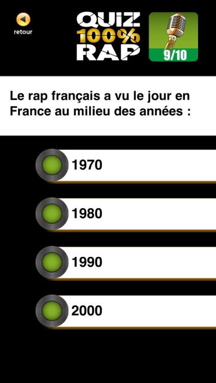 Quiz 100% Rap