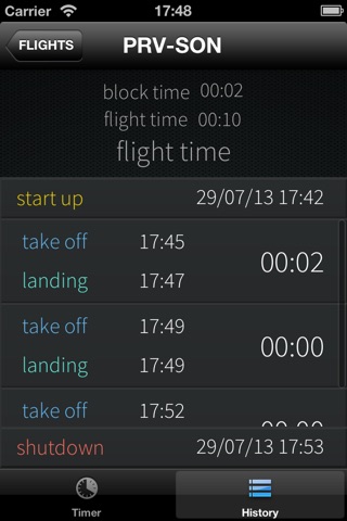 Flight Timers PRO screenshot 2