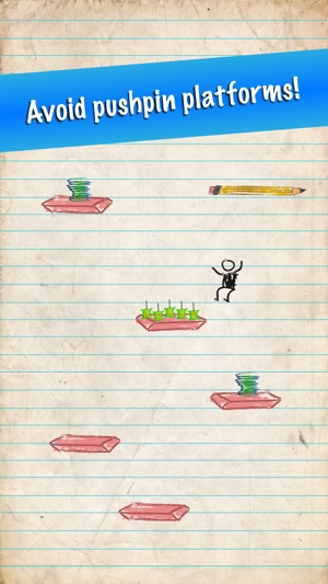 Stickman Jump – The Impossible Addicting Doodle Jump Don't T(圖2)-速報App