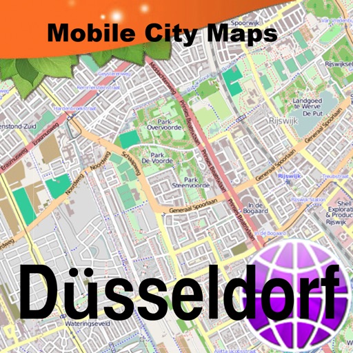 Dusseldorf Street Map
