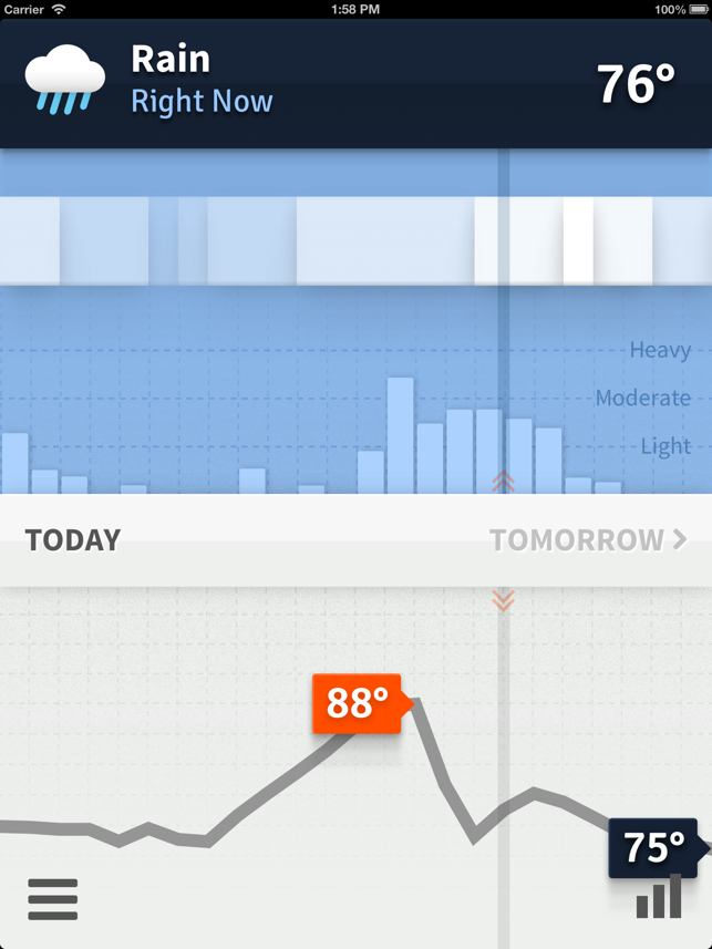 ‎Weathertron — Live Rain, Snow, Clouds & Temperatures Screenshot