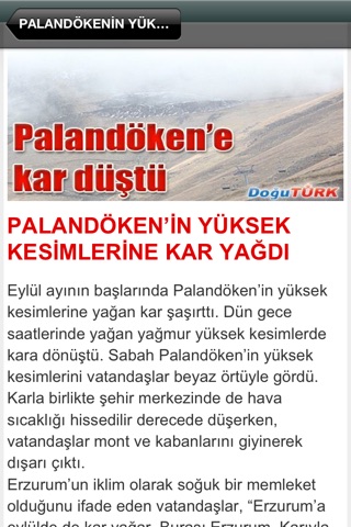 Erzurum Haber screenshot 4